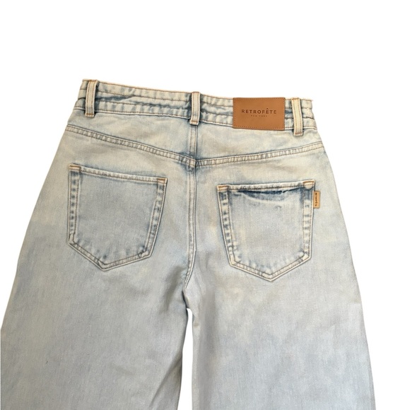 Retrofête Lorena Wide Leg Jean Light Blue Size 23/Waist 26.5